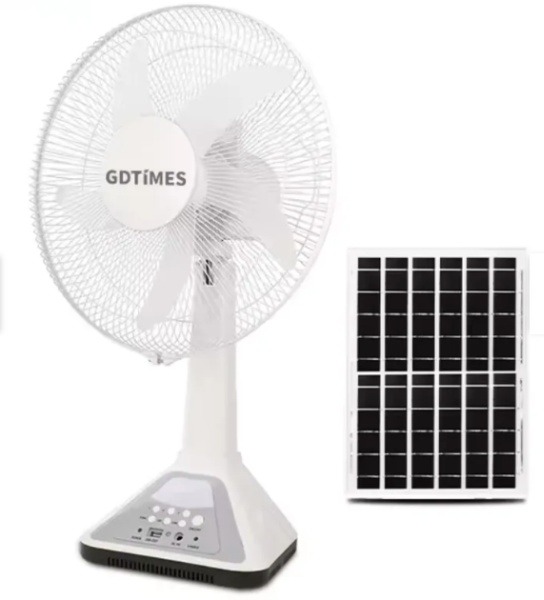 Ventilador Recargable Silencioso Panel S